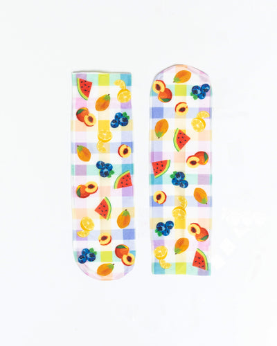 Sock Candy gingham fruit socks printed socks